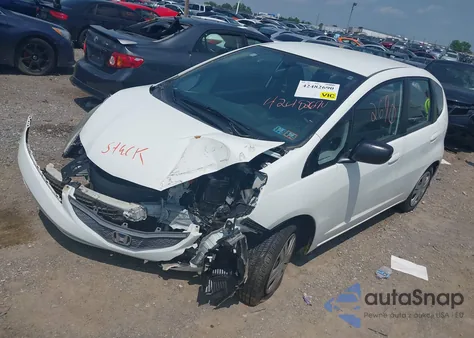 2010 Honda Fit from USA, damaged, VIN JHMGE8H24AC029519